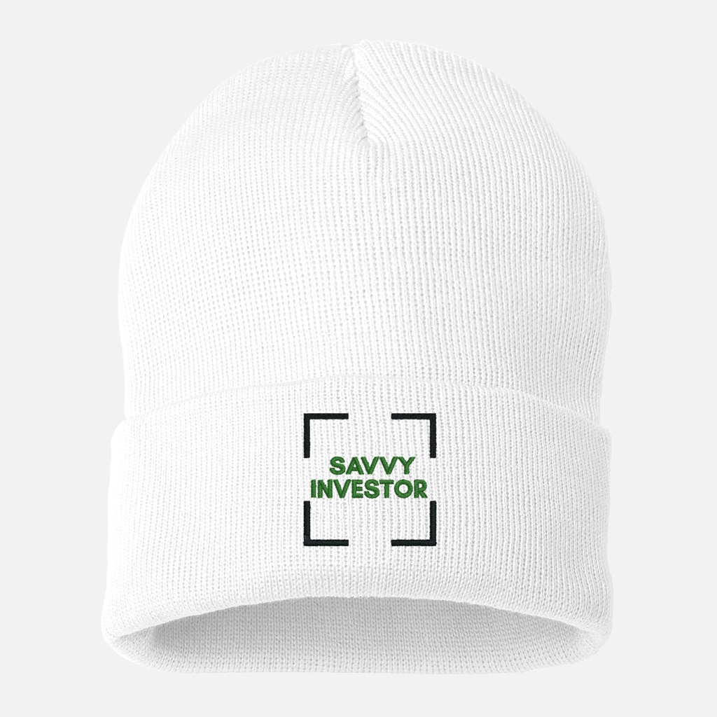 Savvy Investor Cuffed Beanie