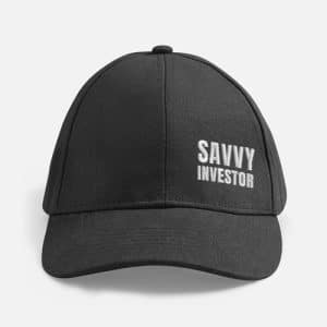 Savvy Investor Embroidered Cap