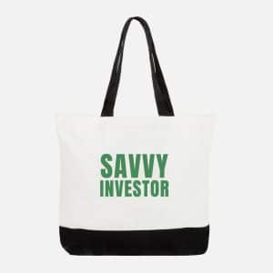Savvy Investor Tote Bag