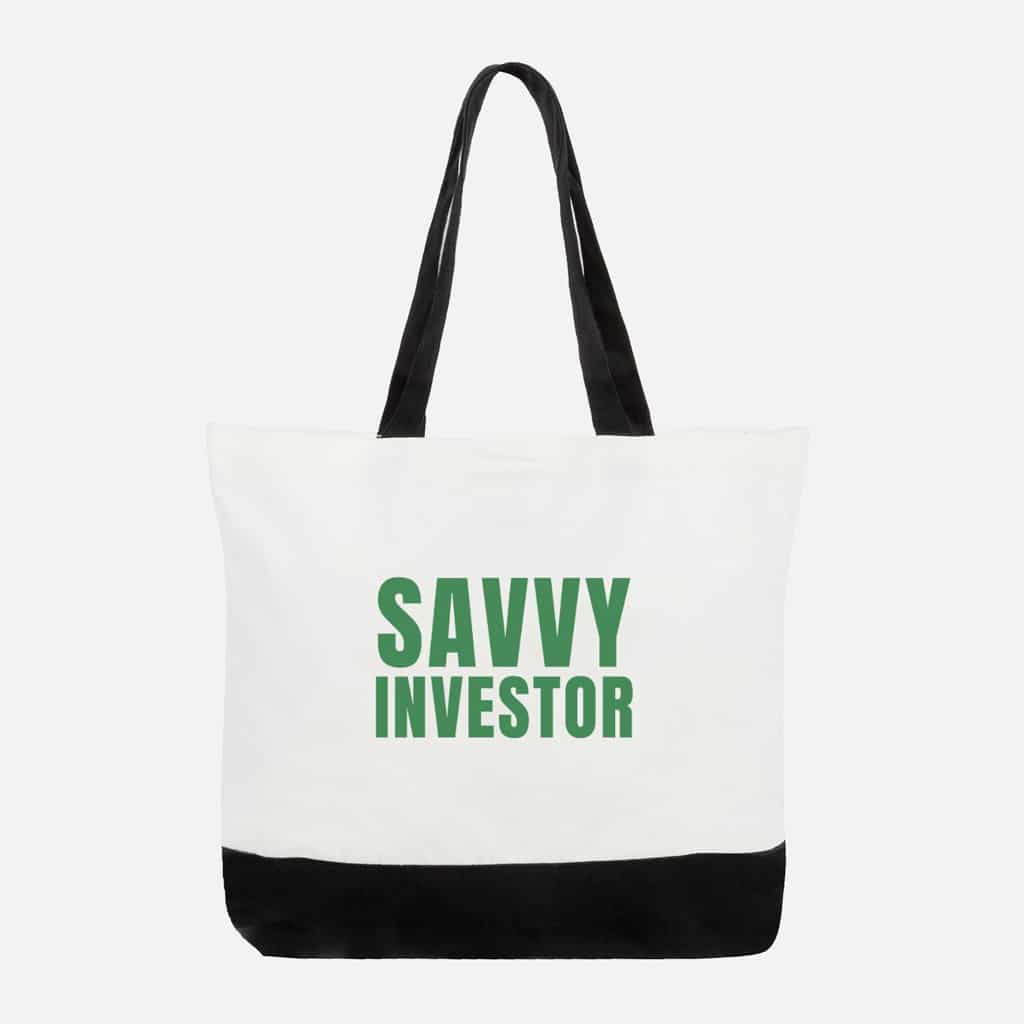 Savvy Investor Tote Bag